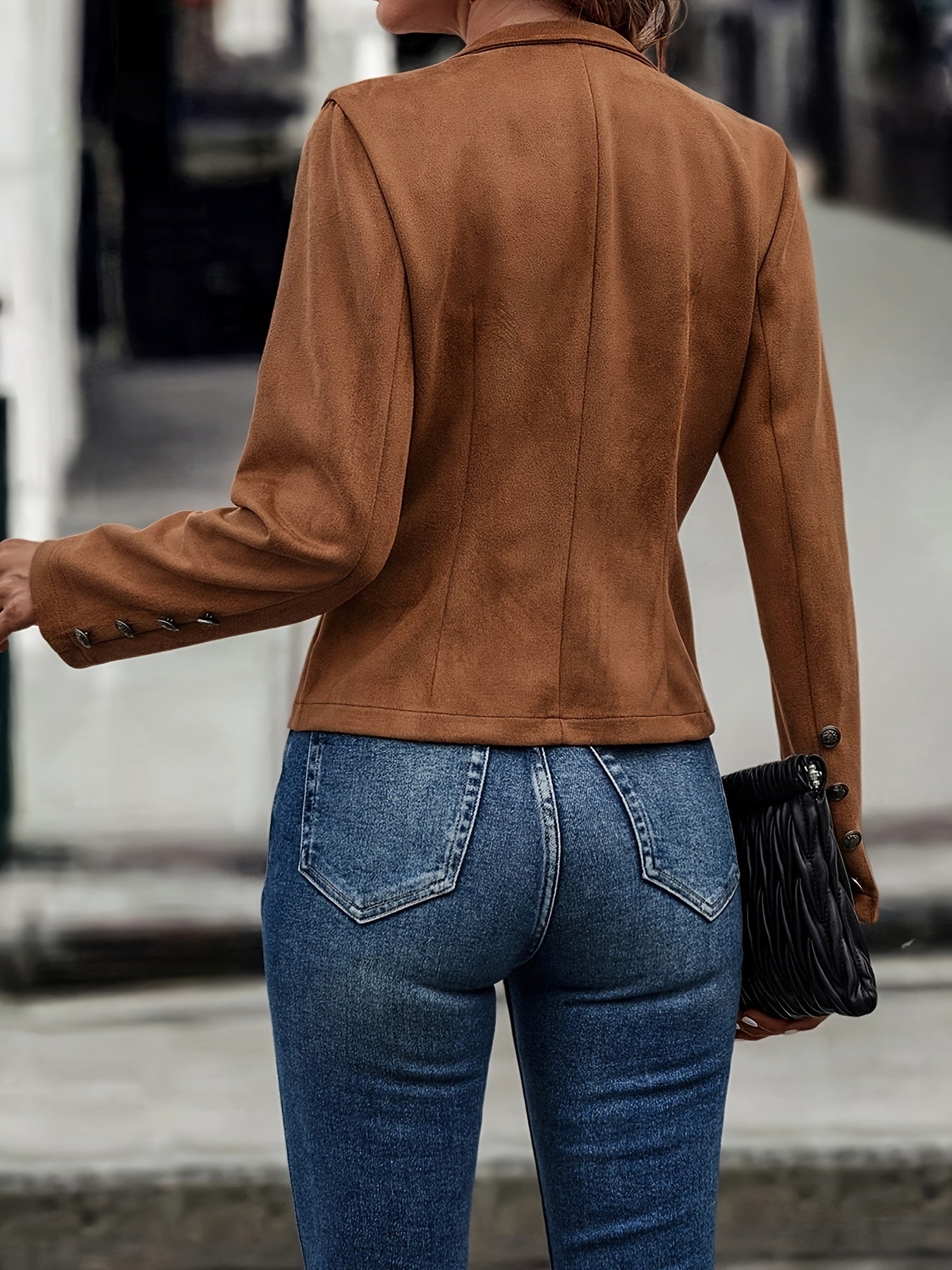 women's suede jacket