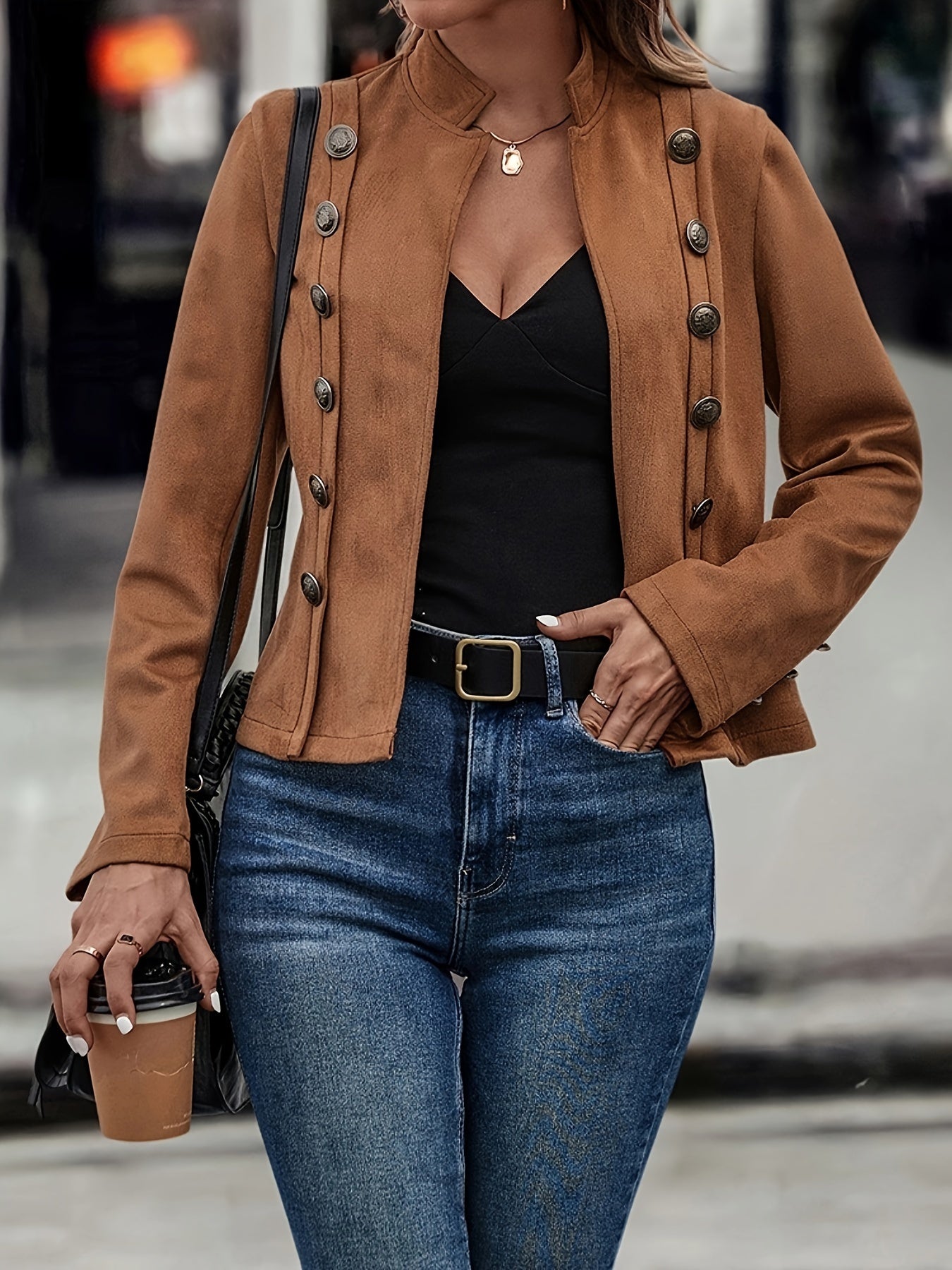 women's suede jacket