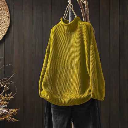 Turtleneck Sweater Women Fashion