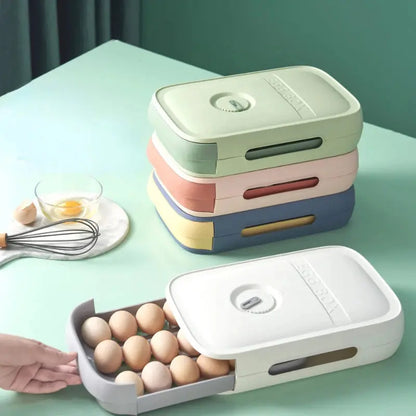 Innovative 24-Egg Storage Box Emelay