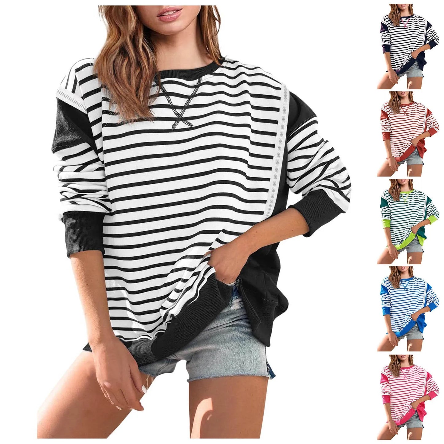 Women’s Elegant Long Sleeve Knitted Sweater