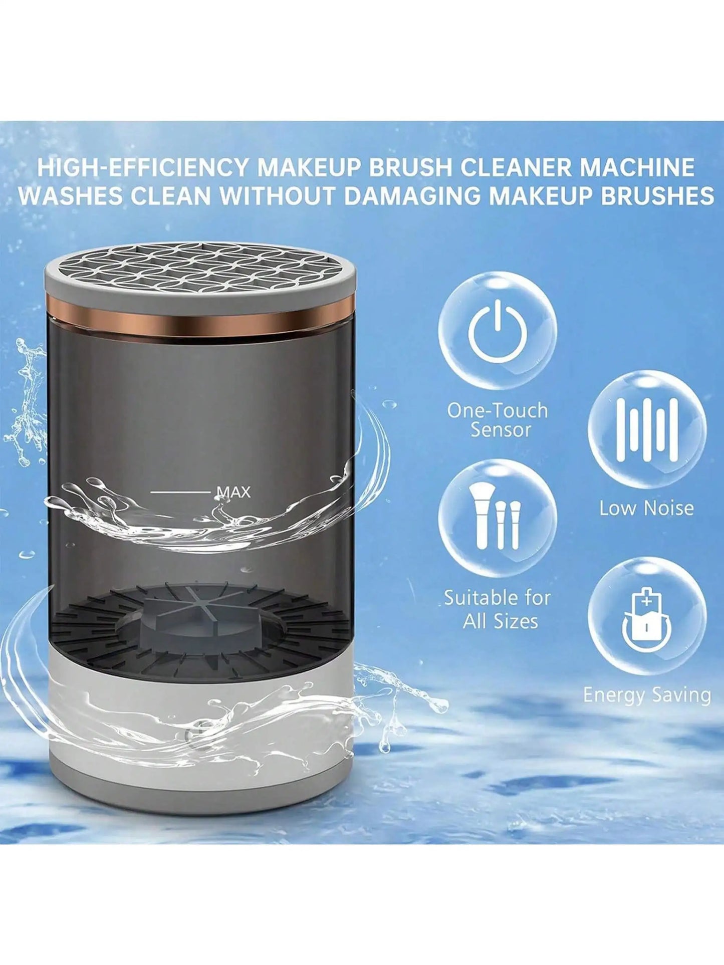 Electric Makeup Brush Cleaner - Emelay