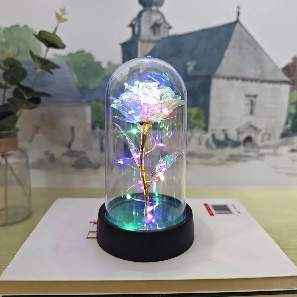 Artificial Rose with LED Light - Emelay