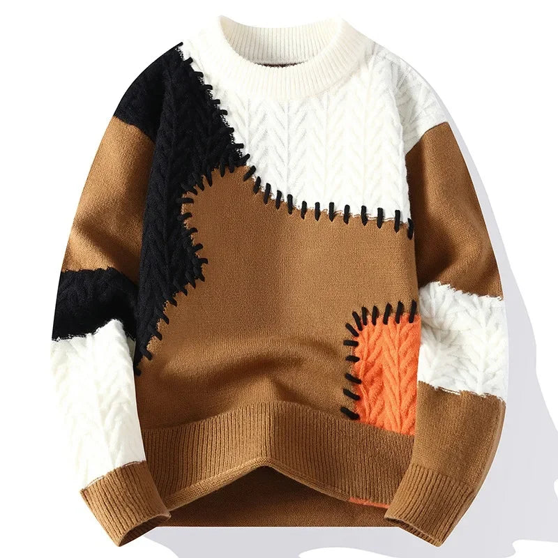 Women’s Elegant Long Sleeve Knitted Sweater