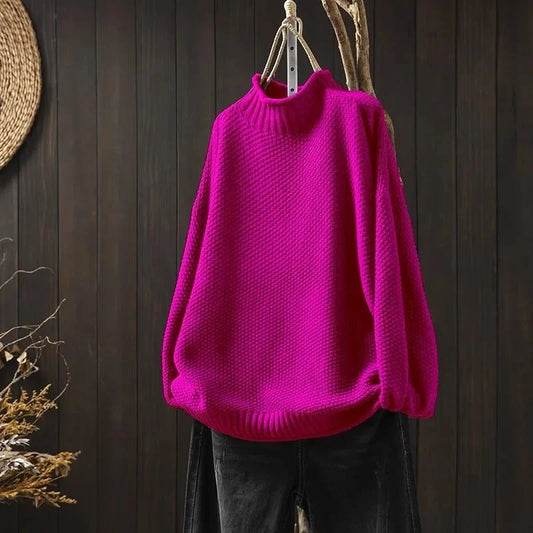 Turtleneck Sweater Women Fashion