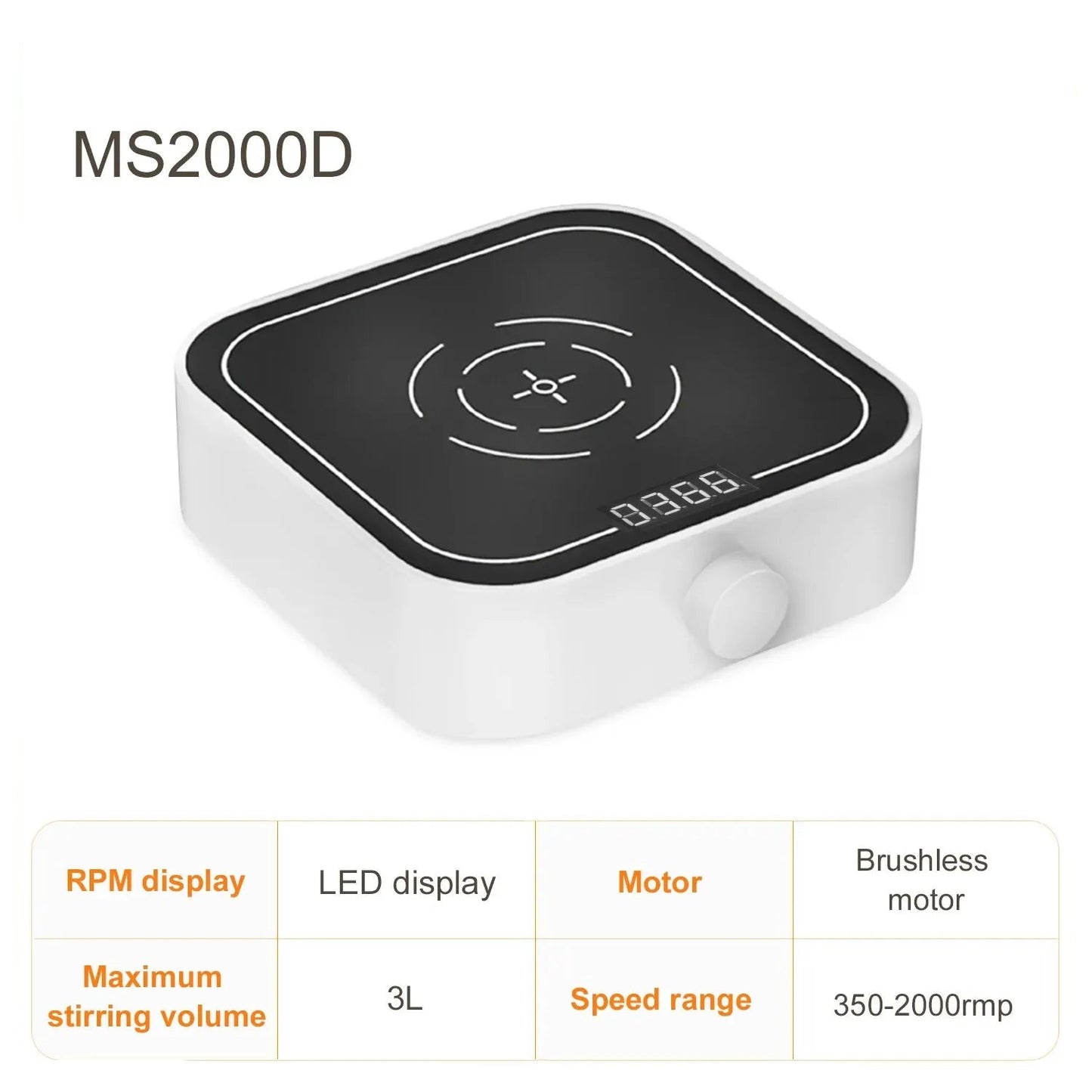 WEST TUNE Mini Magnetic Stirrer