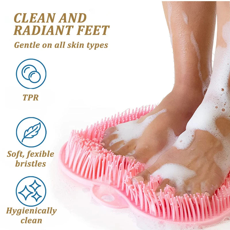 Bath Massage and Foot Exfoliating Pad - Emelay