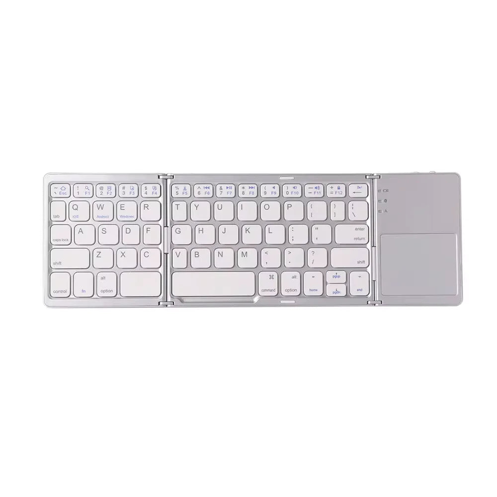 Foldable Bluetooth Keyboard with TouchPad - Emelay