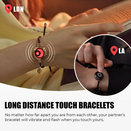 Connected Bracelets for Couples