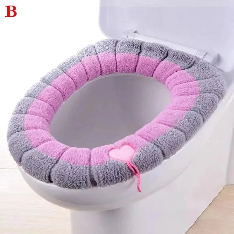 Universal Plush Toilet Seat Cover