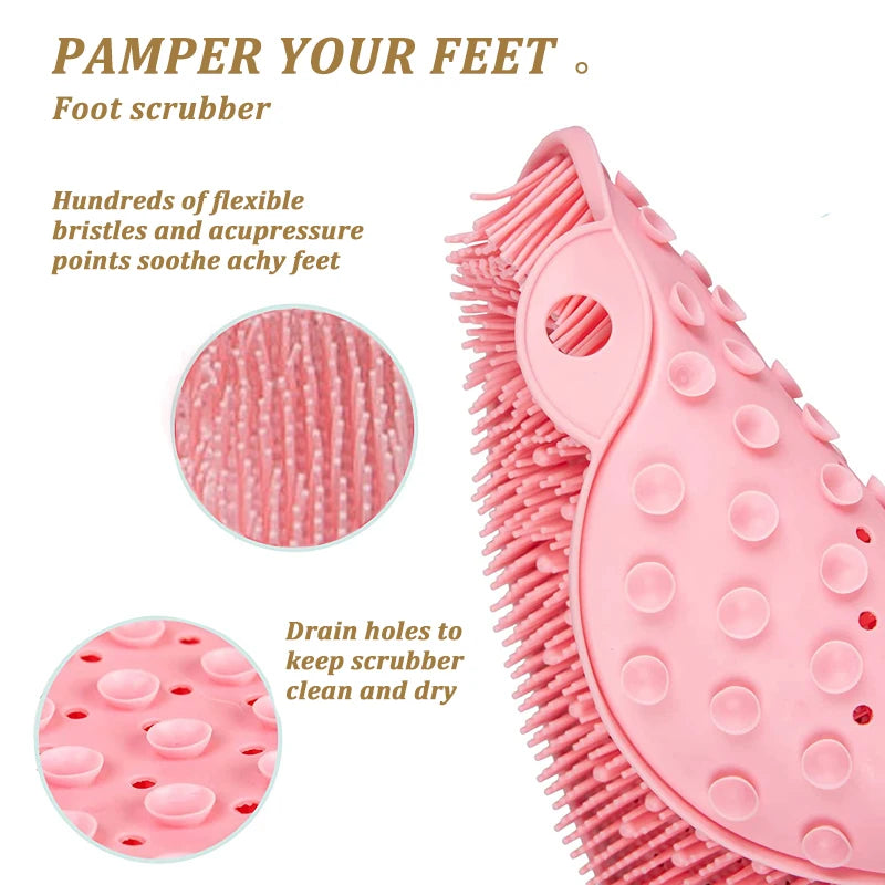 Bath Massage and Foot Exfoliating Pad - Emelay