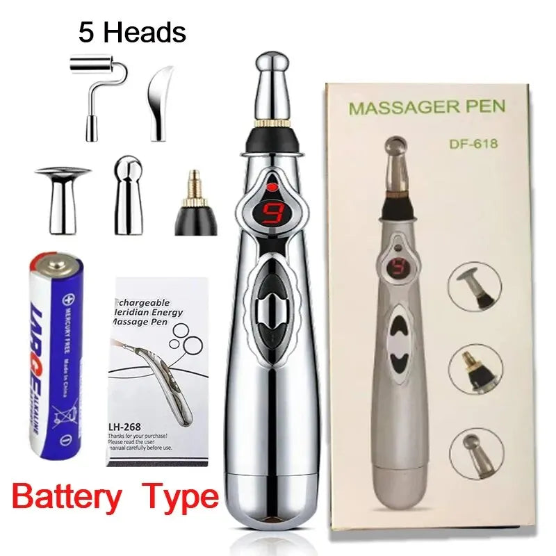 Energy Meridian Electric Massage Pen