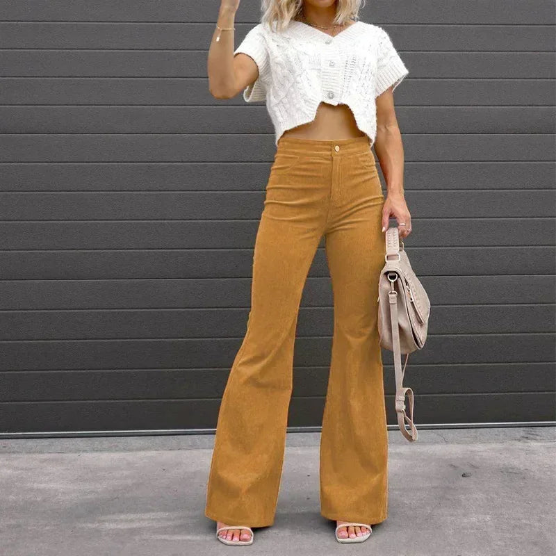 Women’s Slim Corduroy Pants