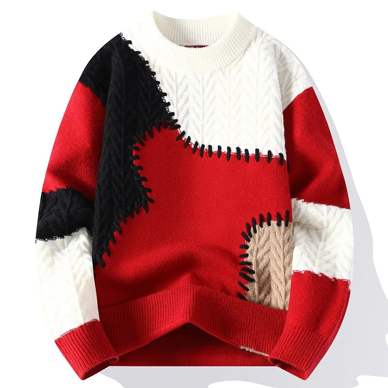 Women’s Elegant Long Sleeve Knitted Sweater