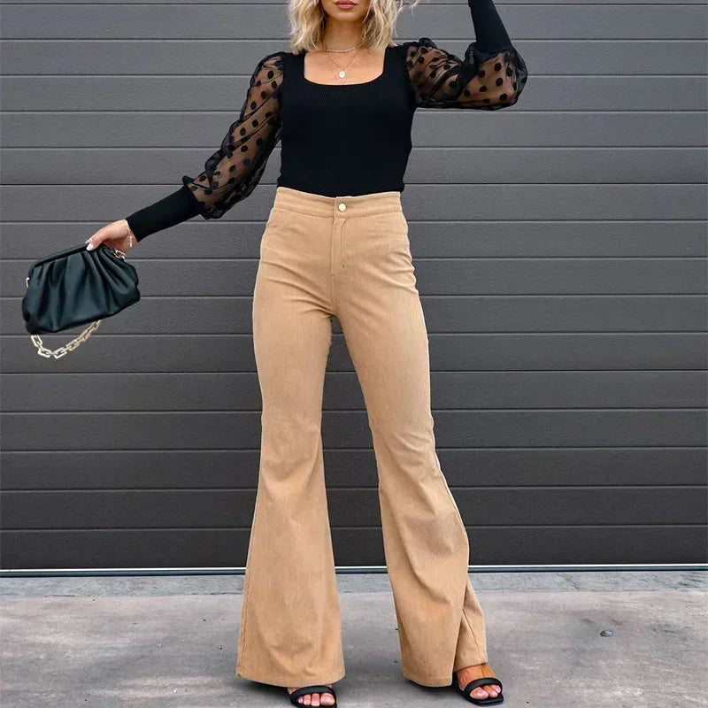 Women’s Slim Corduroy Pants