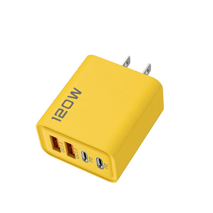 120W USB PD Fast Charger with 4 Ports - Emelay