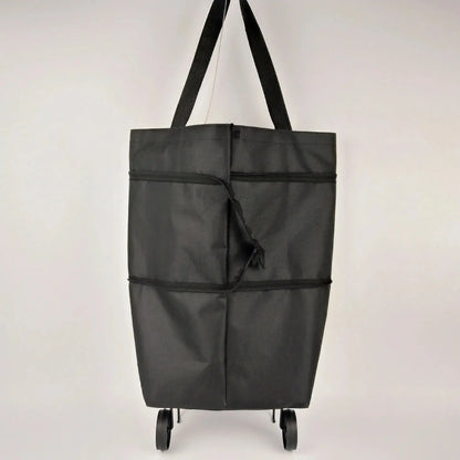 Le sac de courses pliable et portable avec roulettes