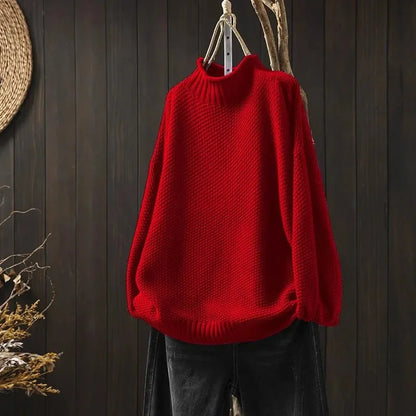 Turtleneck Sweater Women Fashion