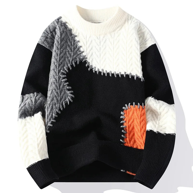 Women’s Elegant Long Sleeve Knitted Sweater