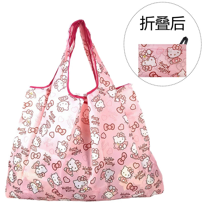 Sac Tote Pliable Hello Kitty