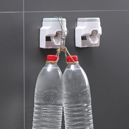 Automatic Toothpaste Dispenser & Toothbrush Holder