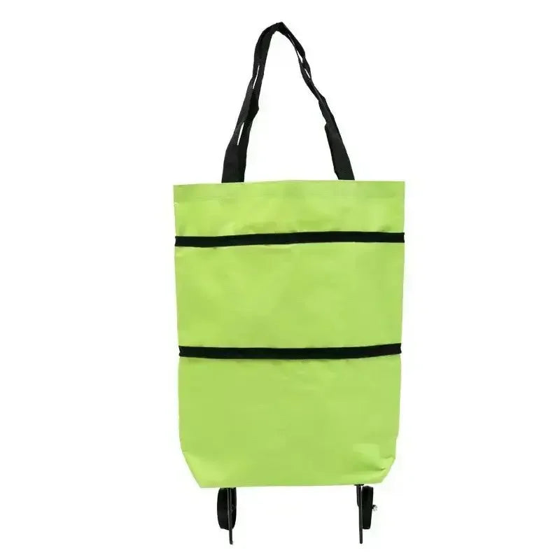 Le sac de courses pliable et portable avec roulettes