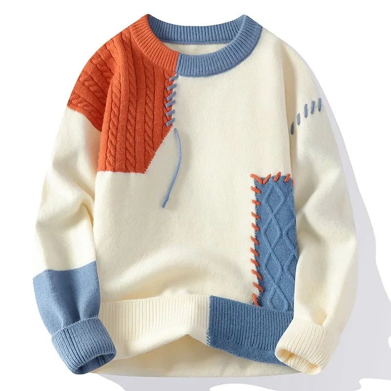 Women’s Elegant Long Sleeve Knitted Sweater