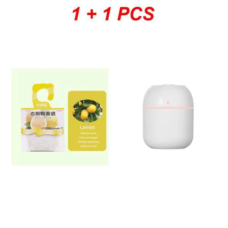 Sachet 220ml Mini USB Humidifier - Aromatherapy & Purifier