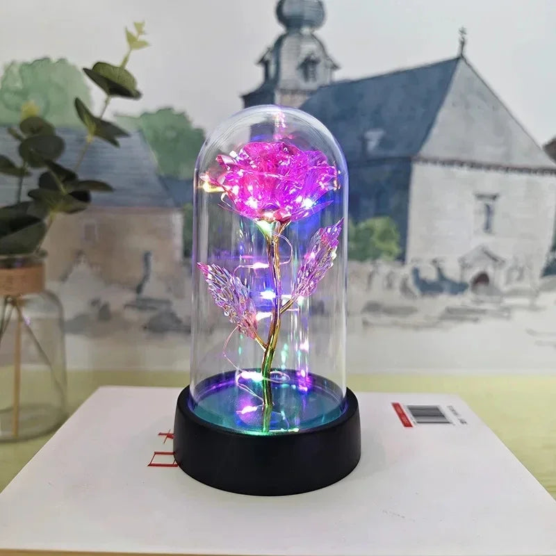 Artificial Rose with LED Light - Emelay