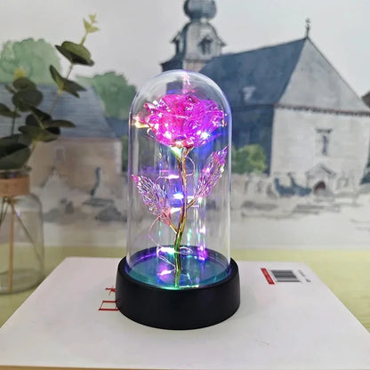 Artificial Rose with LED Light - Emelay