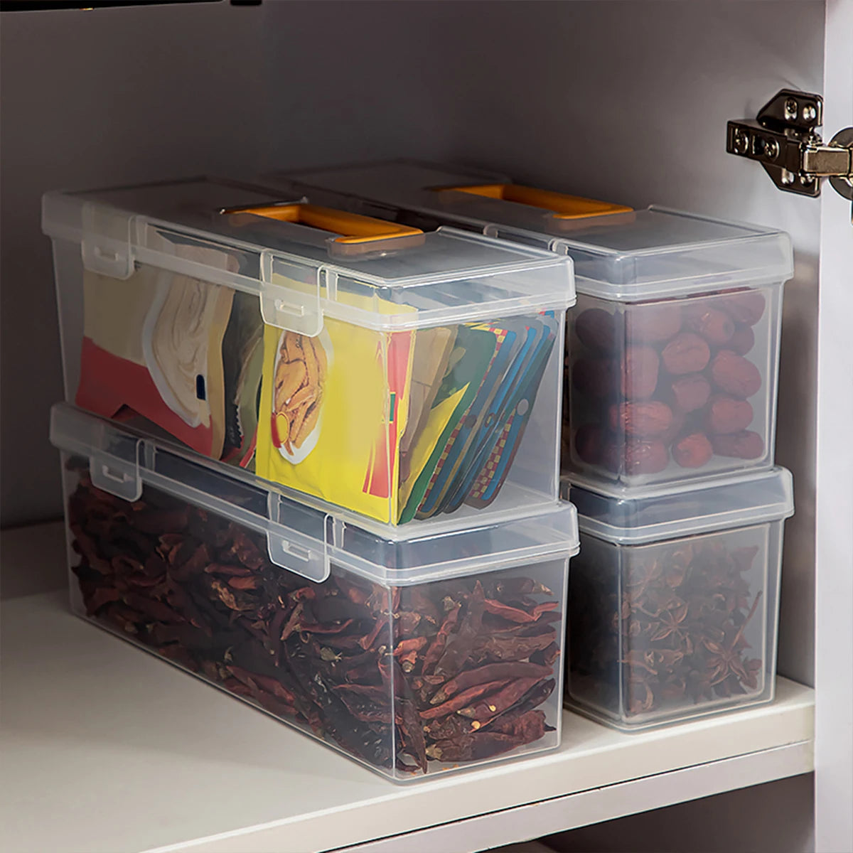 Plastic Storage Box with 6 Compartments