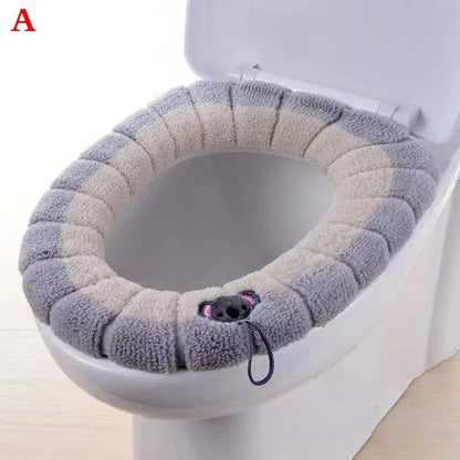 Universal Plush Toilet Seat Cover