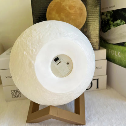 DIY Paintable Moon Night Light