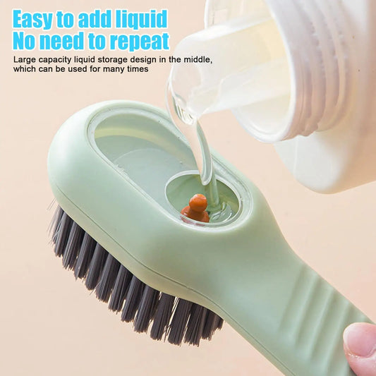 Automatic Liquid Discharge Shoe Brush - Emelay