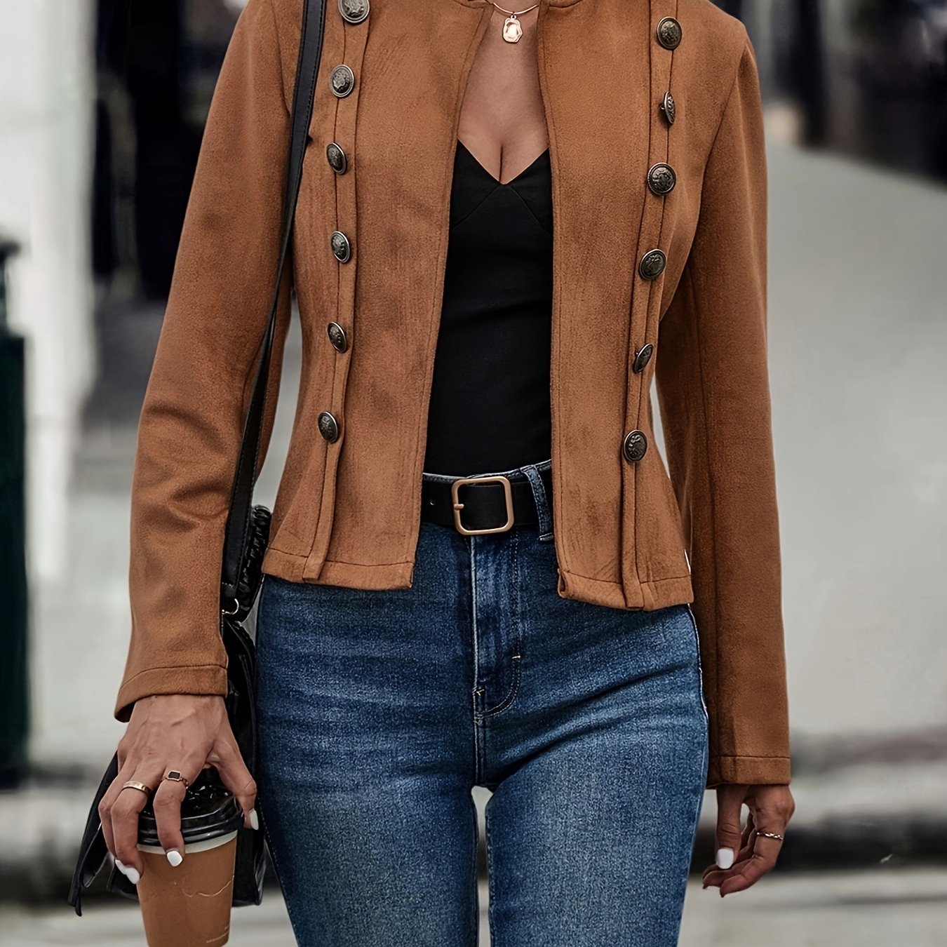 women's suede jacket